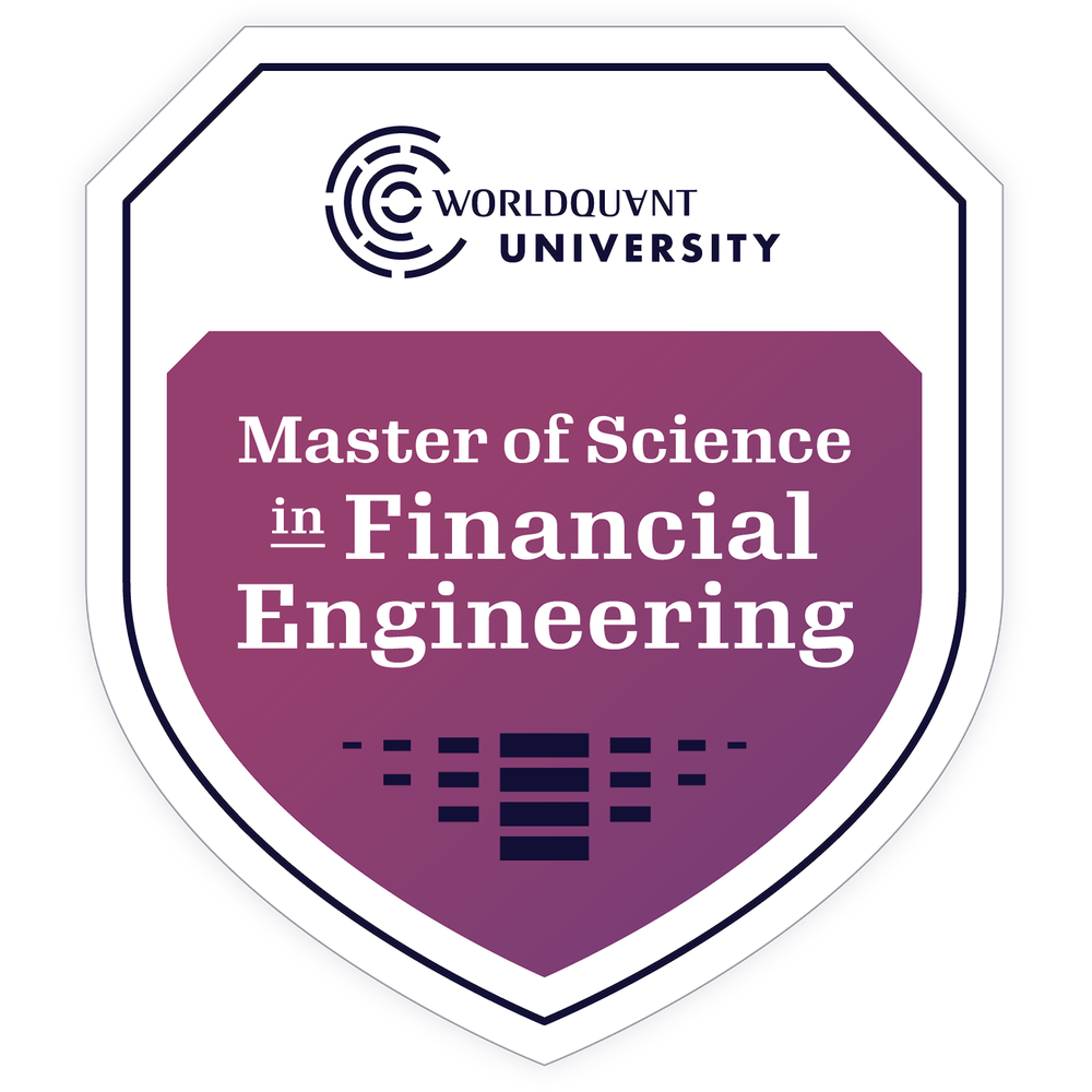 WorldQuant University Credly badge